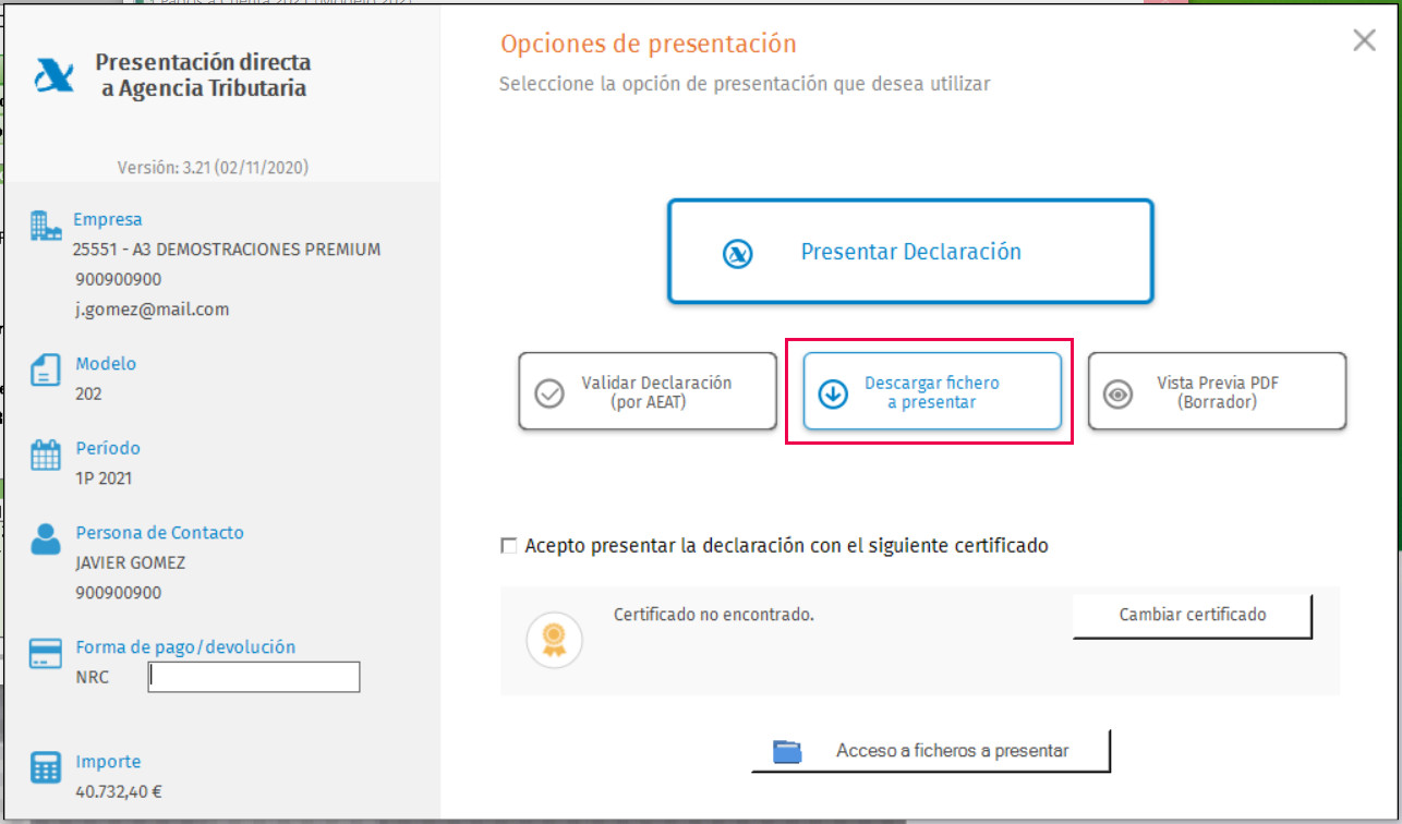 descargar fichero