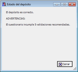 Advertencia