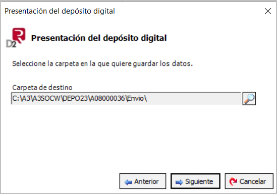 presentación deposito digital