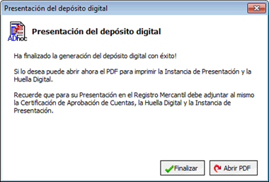 Presentación depósito digital
