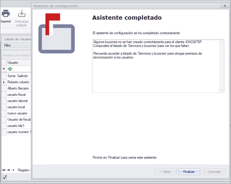 asistente finalizar