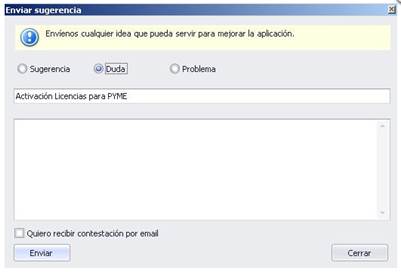 Enviar sugerencia