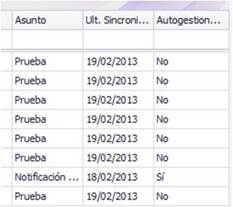 Autogestión Notificaciones
