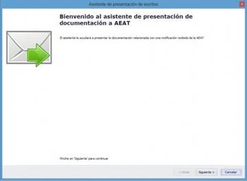 Asistente de presentación de escritos