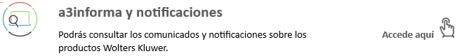 a3informa y notificaciones
