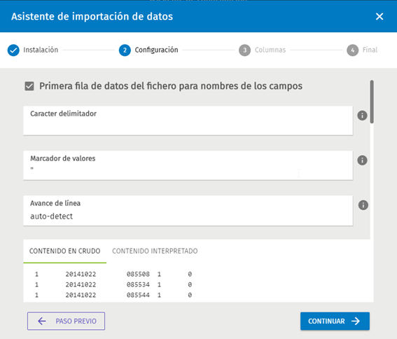 campos delimitados