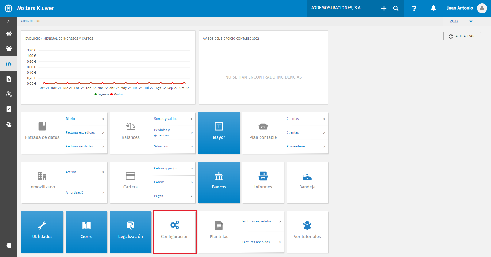 CONTABILIDAD Configuracion contable
