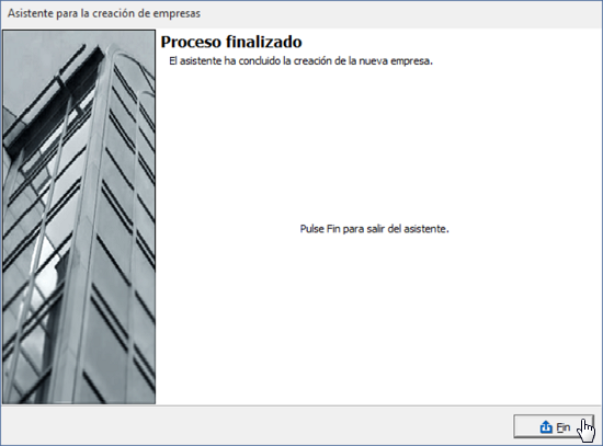 fin creacion empresa