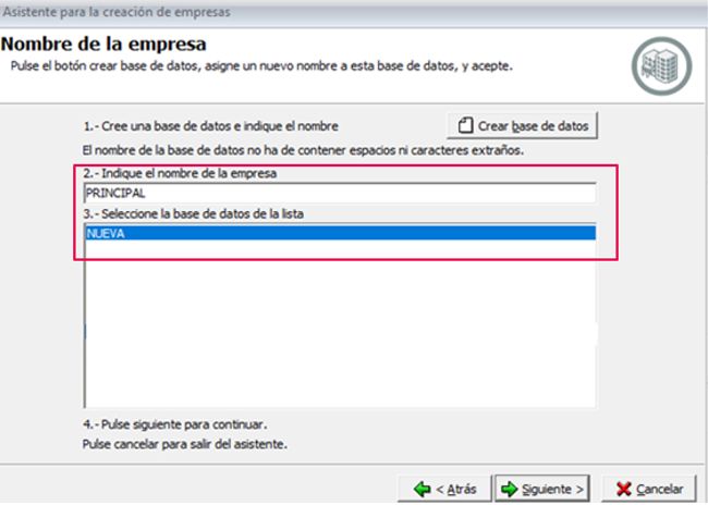Indique nombre de la empresa