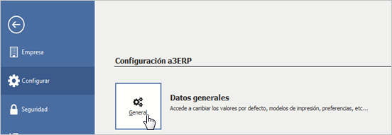 configuracion general
