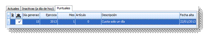 Puntuales