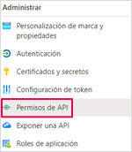 permisos API