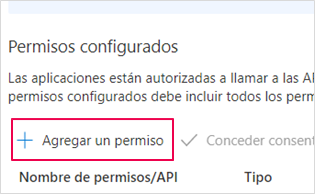 agregar un permiso