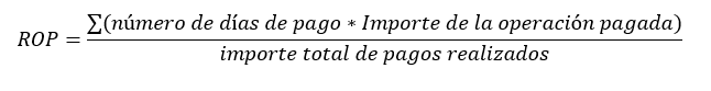 ROP fórmula