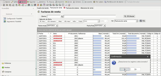 anulacion factura