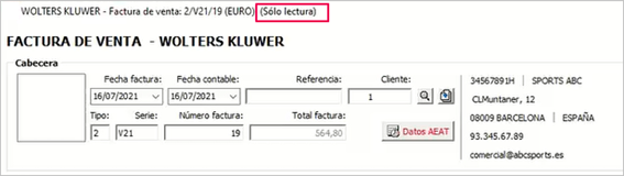 factura venta batuz