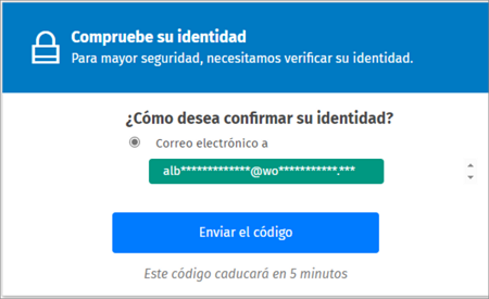 selección de email