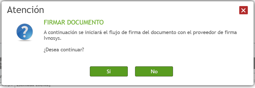 aviso firma documento