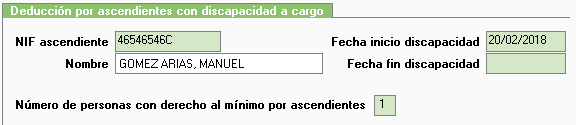 DF Ascendiente con Discapacidad Datos