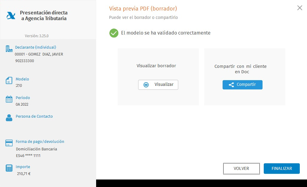 Presentacion Directa Individual con certificado Borrador