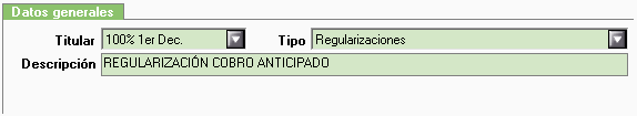 DF Regularizaciones cobro anticipado Datos
