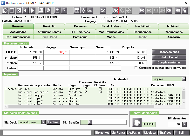 Resumen Servicios disponibles en la web de la AEAT