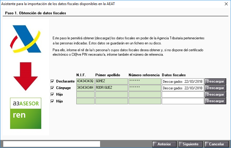 Paso 1 Obtencion de los datos fiscales