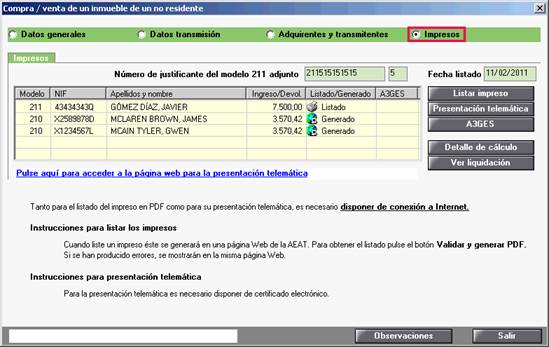 Impresos