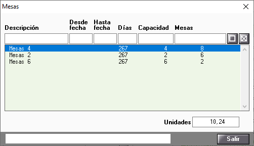Mesas