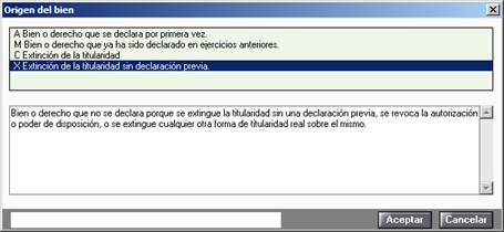 Origen del bien clave X