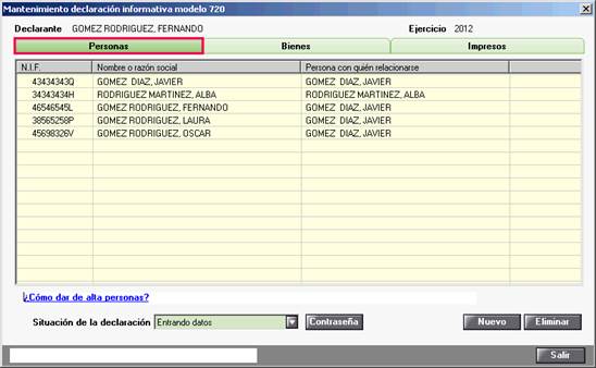 Personas Modelo 720