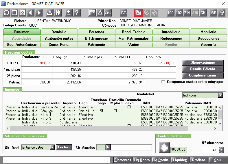 Resumen Servicios disponibles en la web de la AEAT