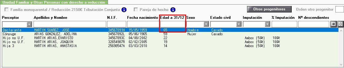 Edad en Personas
