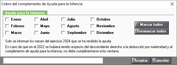 DM CObro del complemento de Ayuda para la infancia