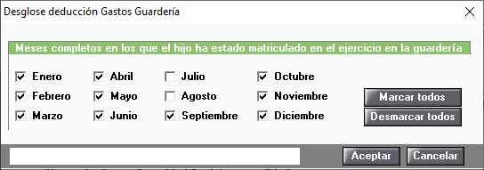 DM Desglose deduccion Gastos Guarderia