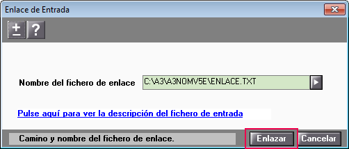enlace entrada