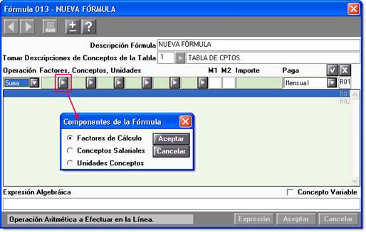 componentes nueva formula de calculo