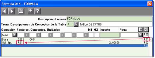 resultado formula