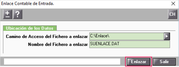 importar_fichero enlace contable