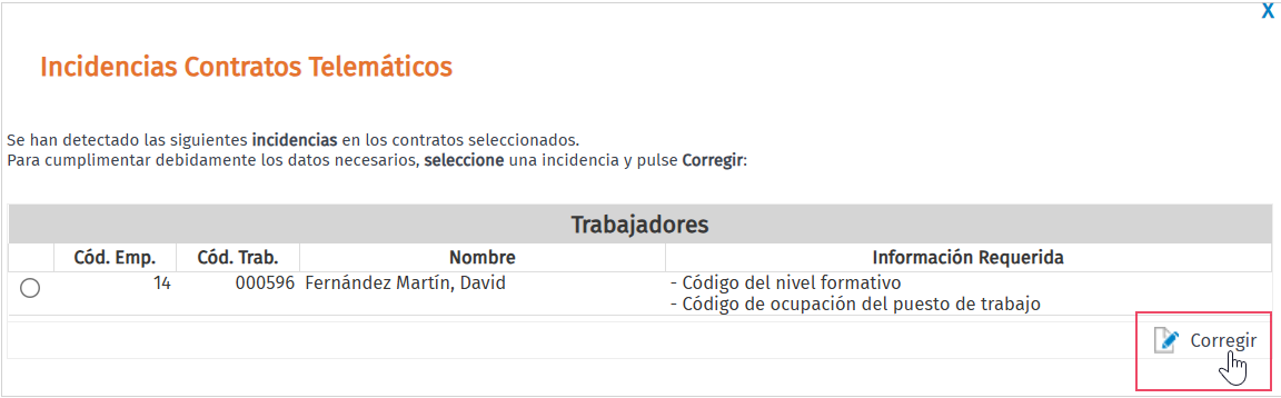 corregir errores XML