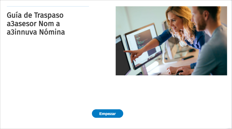 Guía traspaso nom a3innuva Nómina