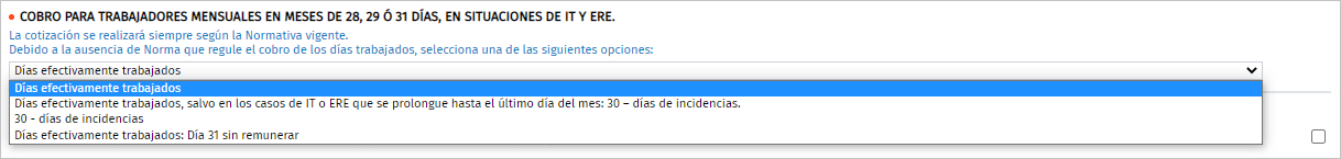 cobro mensuales it y ere en meses diferentes a 30 dias