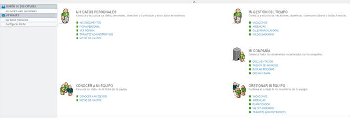 portal del empleado version M