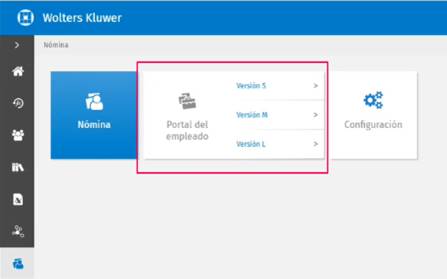 acceso al portal del empleado varias versiones