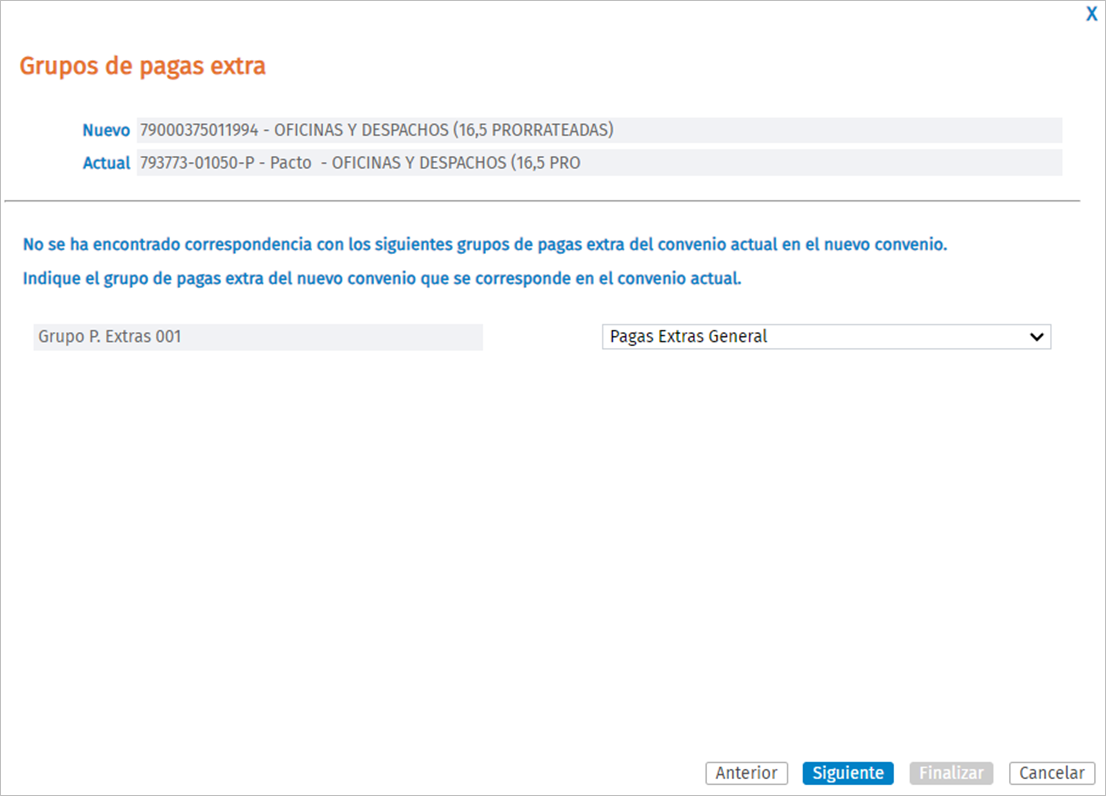 Grupos Pagas Extras
