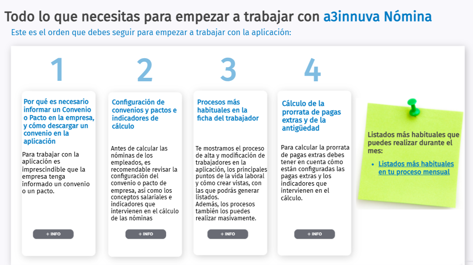 todo lo que necesitas para trabajar con a3innuva Nómina