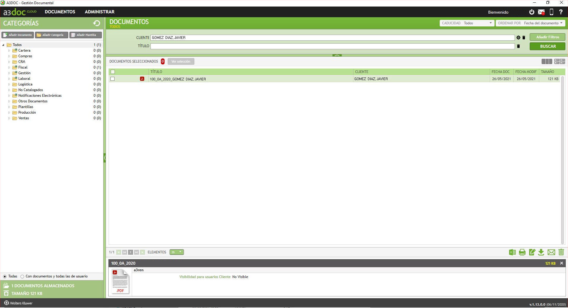 a3doc cloud Documentos del cliente