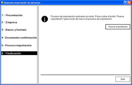 Finalizar asistente