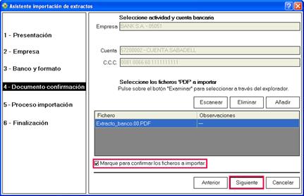 Asistente de importación