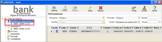 Pendiente de validar OCR